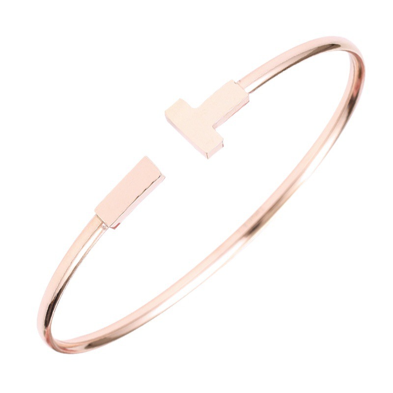 designer Bangle love bracelet double t titanium steel womens bracelets 5mm stainless rose gold silver Jewelry
designer Bangle love bracelet double t titanium steel womens bracelets 5mm stainless rose gold silver Jewelry