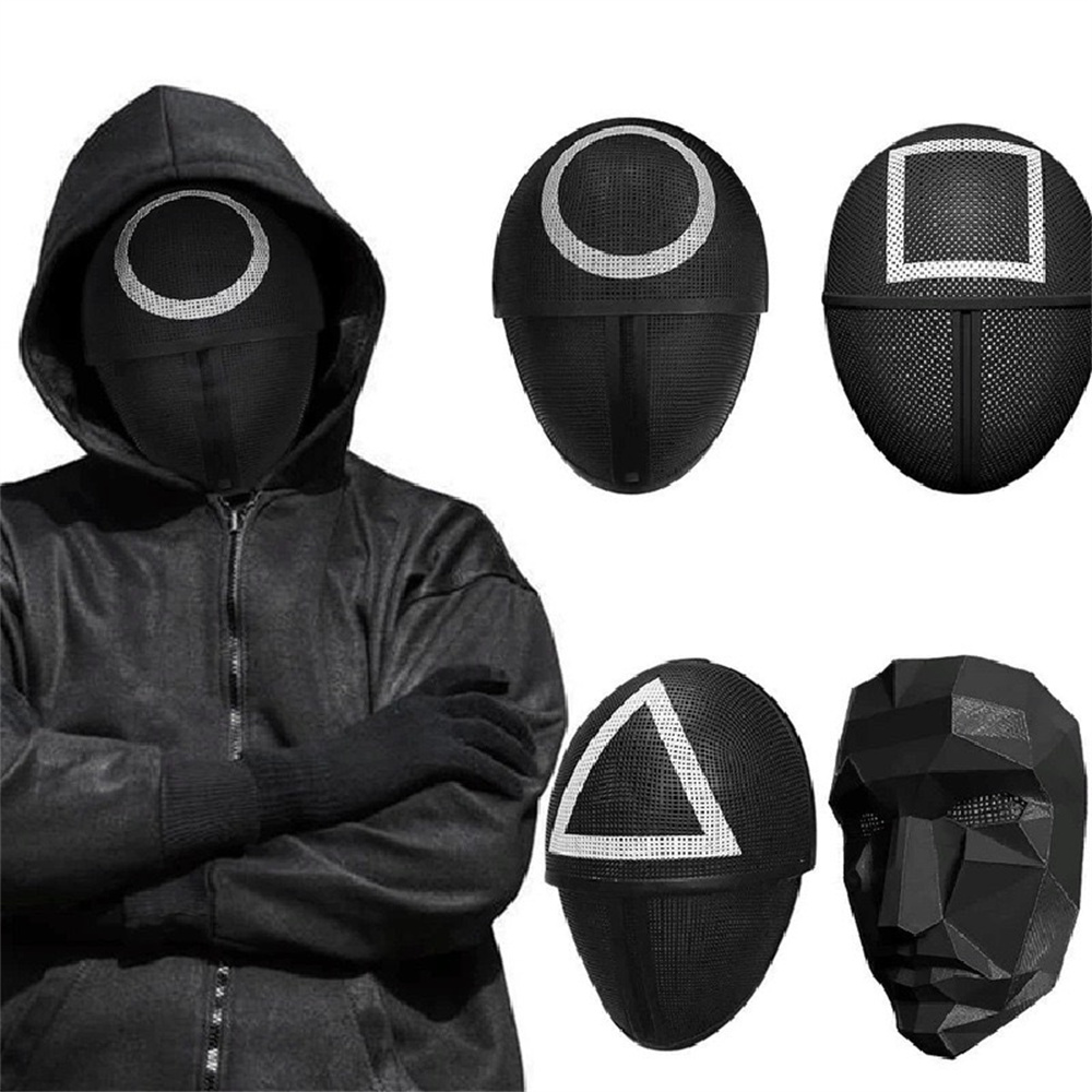 Squid Game Mask COS Cosplay Pretends To Play The Korean TV Series Halloween Party Christmas gift
Squid Game Mask COS Cosplay Pretends To Play The Korean TV Series Halloween Party Christmas gift