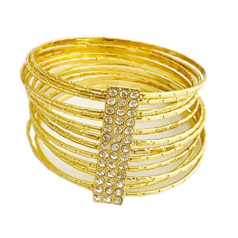 French Women's Luxury Crystalgold Bracelet 4mm Thin Bracelet Fashion Hollow Jewelry Bracelet 12/psc Set Q0717
French Women's Luxury Crystalgold Bracelet 4mm Thin Bracelet Fashion Hollow Jewelry Bracelet 12/psc Set Q0717