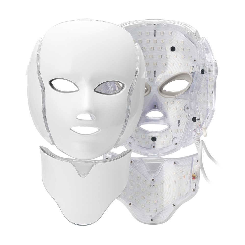 Led Mask Beauty Photon Electric Facial Mask 7 Colors Skin Rejuvenation Anti Wrinkle Photon Therapy Face Lifting Machine Q0604
Led Mask Beauty Photon Electric Facial Mask 7 Colors Skin Rejuvenation Anti Wrinkle Photon Therapy Face Lifting Machine Q0604