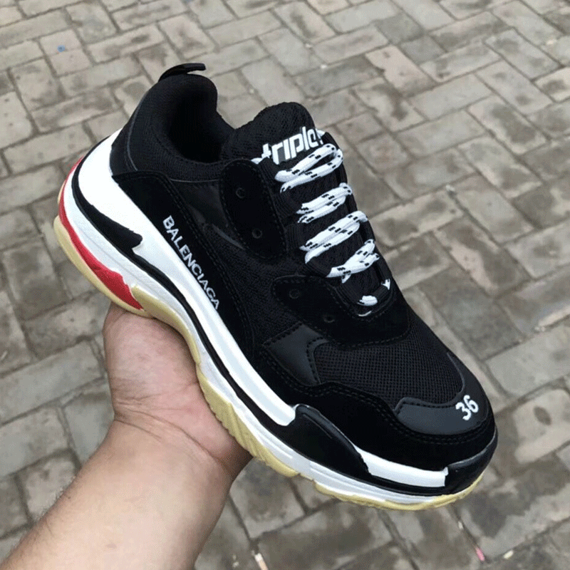 Triple s men women Balencaiga balencga designer casual dad shoes vintage platform sneakers black paris 17FW luxuries tennis flat trainePZV7#
Triple s men women Balencaiga balencga designer casual dad shoes vintage platform sneakers black paris 17FW luxuries tennis flat trainePZV7#