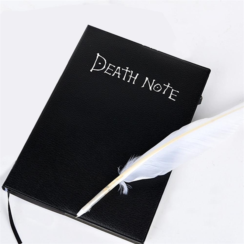 Death Notebook Note Book Cosplay Journal Diary Feather Theme Anime Writing Pen Art 210611
Death Notebook Note Book Cosplay Journal Diary Feather Theme Anime Writing Pen Art 210611