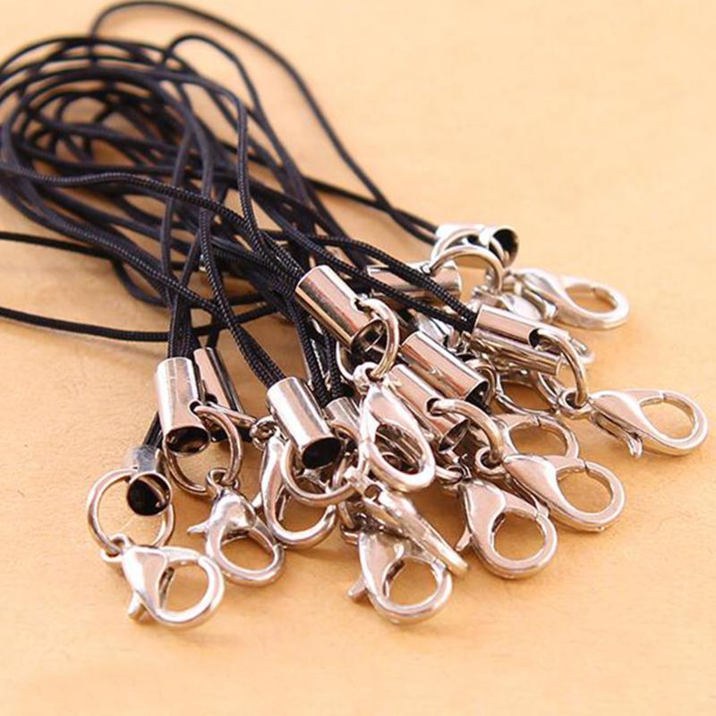 Keychains 1pcs High Quality 7cm Blcak Cell Phone Lanyard Cords Strap Lariat Mobile Lobster Clasp Cord Charm Decor
Keychains 1pcs High Quality 7cm Blcak Cell Phone Lanyard Cords Strap Lariat Mobile Lobster Clasp Cord Charm Decor