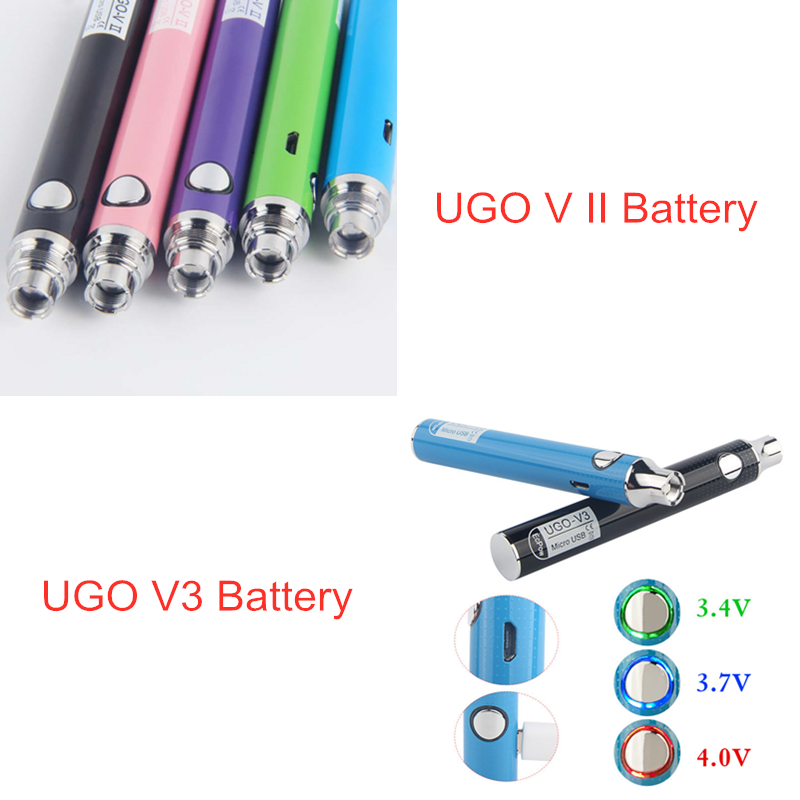 MOQ 5Pcs Authentic UGO-V II 2 510 Thread Vape Pen Batteries UGO V3 Variable Voltage Preheat Battery Kit EVOD VV eGo T Micro USB Passthrough ecigs
MOQ 5Pcs Authentic UGO-V II 2 510 Thread Vape Pen Batteries UGO V3 Variable Voltage Preheat Battery Kit EVOD VV eGo T Micro USB Passthrough ecigs