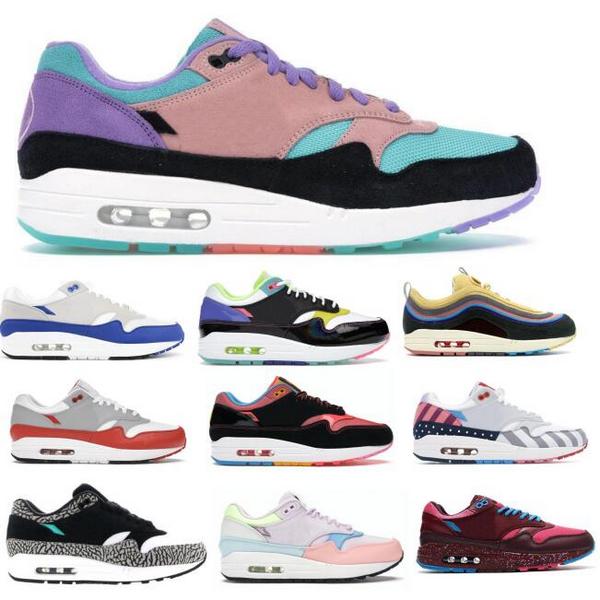 2021 1 87 Running Shoes Sneakers Maxes Atmos Elephant Anniversary Royal Time Capsule Pack Daisy Hyper Pink 1s 87s Men Women Trainer Tenis, Blue
2021 1 87 Running Shoes Sneakers Maxes Atmos Elephant Anniversary Royal Time Capsule Pack Daisy Hyper Pink 1s 87s Men Women Trainer Tenis, Blue