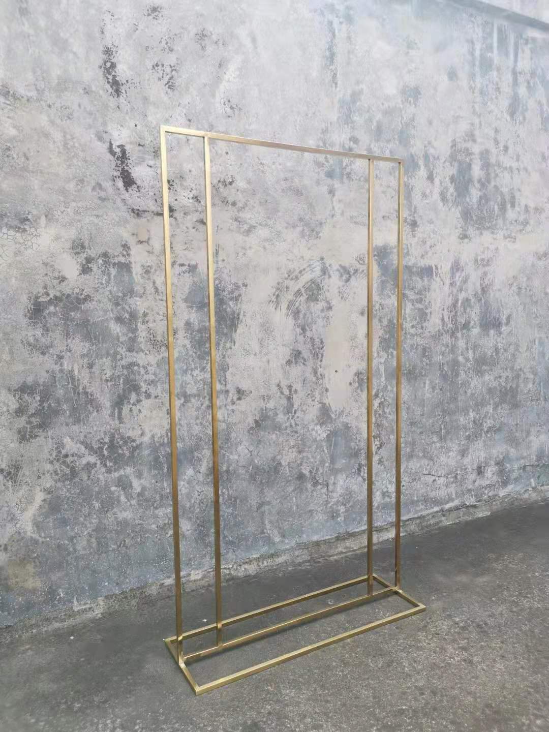 4PCS Iron Arch Wedding Decoration Welcome Sign Billboard Backdrops Metal Frame Flowers Plinths Balloons Rack Birthday Party Stage Home Background Pill