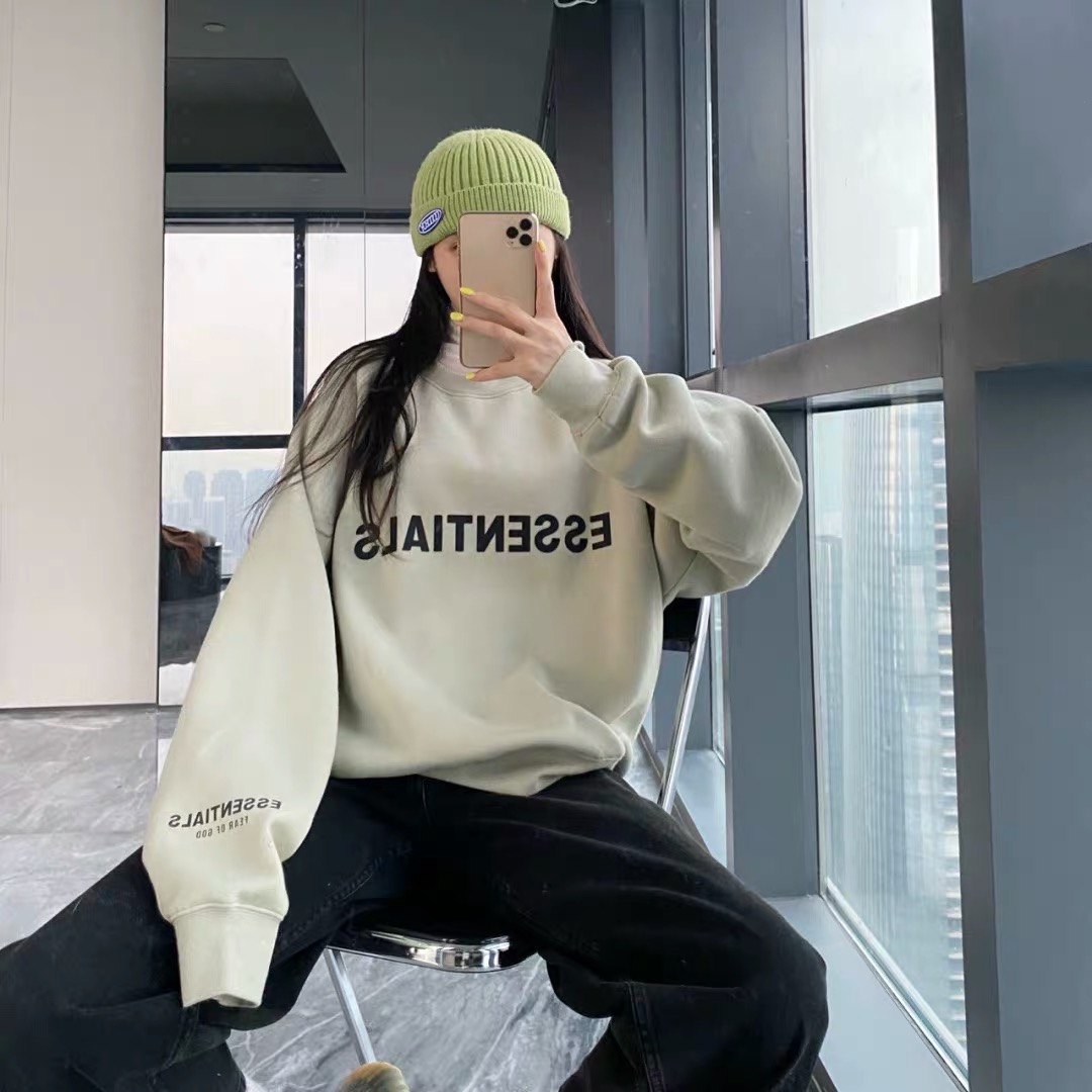 Couple essentials loose women men hoodies warm fog essential hooded hoodie sweater streetin spring autumn winter for womens mens, Black
Couple essentials loose women men hoodies warm fog essential hooded hoodie sweater streetin spring autumn winter for womens mens, Black