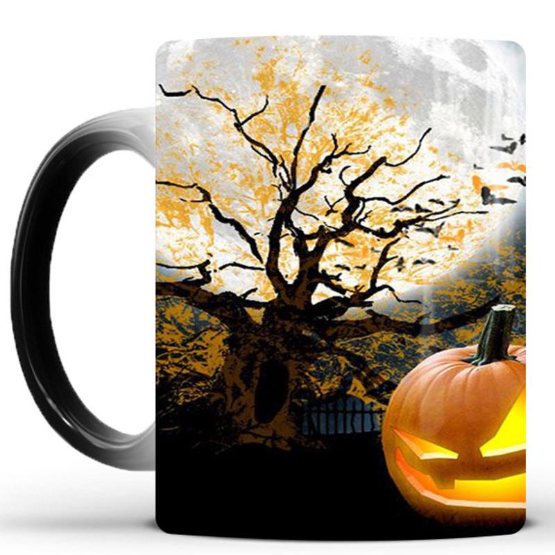 Mugs Brand 301-400ml Creative Color Changing Mug Coffee Milk Tea Cup Halloween Novelty Gift For Friends, Castle ghost house
Mugs Brand 301-400ml Creative Color Changing Mug Coffee Milk Tea Cup Halloween Novelty Gift For Friends, Castle ghost house