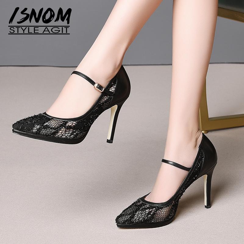 Mesh High Heels Pumps Women Pointed Toe Footwear Cow Leather Party Shoes Female Mary Jane Woman Spring 2021 Dress, Black
Mesh High Heels Pumps Women Pointed Toe Footwear Cow Leather Party Shoes Female Mary Jane Woman Spring 2021 Dress, Black