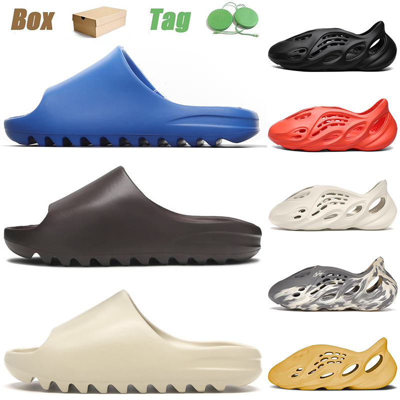 2021 Top Quality Kanye Slides Slippers Foam Runner Blue Triple Black Desert Sand Summer Fashion Mens Womens Kid Designer Slipper 32-47 With Box, Kid 32-35 (2)
2021 Top Quality Kanye Slides Slippers Foam Runner Blue Triple Black Desert Sand Summer Fashion Mens Womens Kid Designer Slipper 32-47 With Box, Kid 32-35 (2)