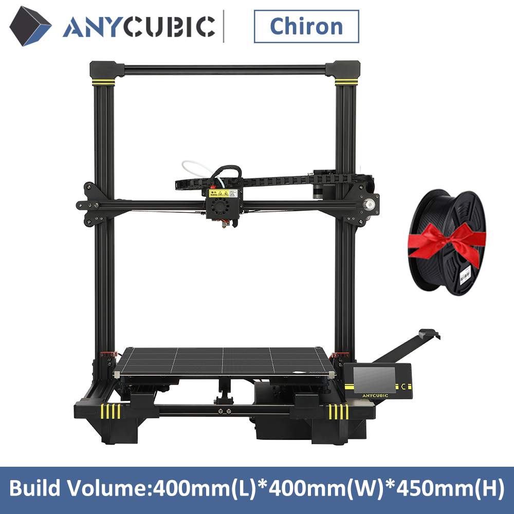 ANYCUBIC Chiron Newest 3D Printer With Clips Large Size Ultrabase Extruder Screen Dual Z Axis Updated Impresora 3d Drucker
ANYCUBIC Chiron Newest 3D Printer With Clips Large Size Ultrabase Extruder Screen Dual Z Axis Updated Impresora 3d Drucker