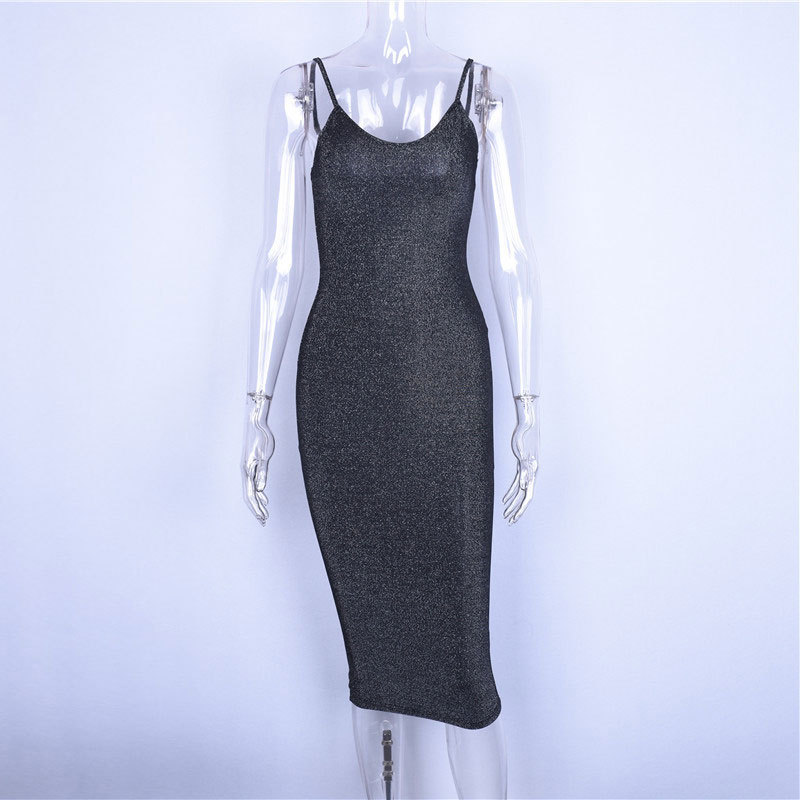 spaghetti straps slash neck backless sexy long dress women high waist bodycon elegant fashion party dresses 210419