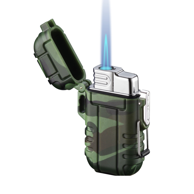 Outdoor Camping ABS Long Time Sealed Waterproof Blue Flame Cigar Windproof Straight Lighter
Outdoor Camping ABS Long Time Sealed Waterproof Blue Flame Cigar Windproof Straight Lighter