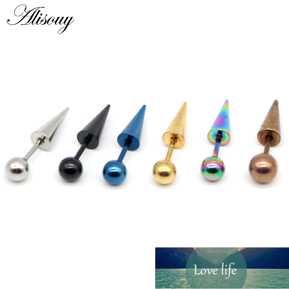 6mm Diameter Round Ball Spike Cone Tip titanium steel Men Screw Back (pierced) stud earrings 6 colors
6mm Diameter Round Ball Spike Cone Tip titanium steel Men Screw Back (pierced) stud earrings 6 colors