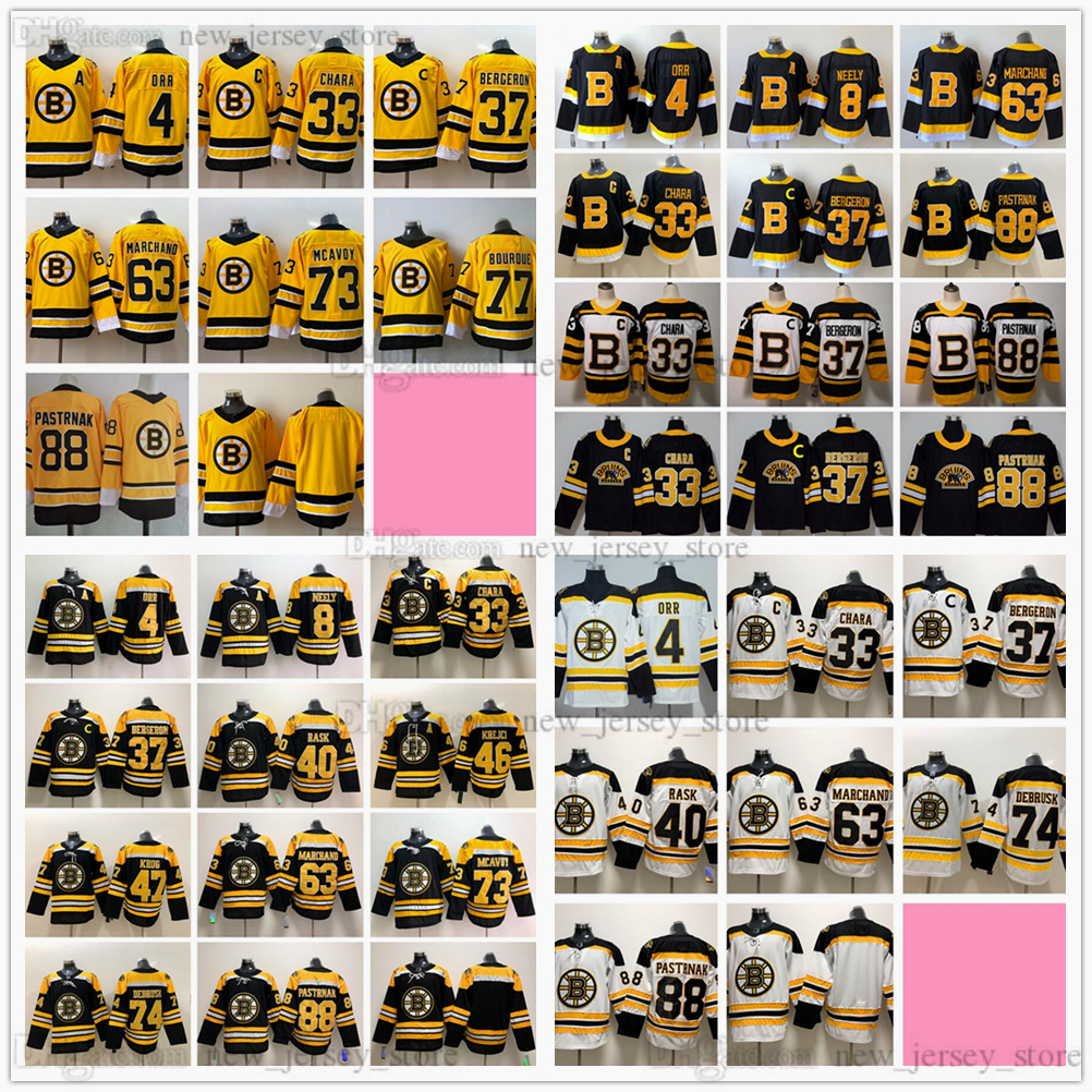Reverse Retro Boston Bruins C Patch Hockey 37 Patrice Bergeron Jerseys 73 Charlie McAvoy 77 Ray Bourque 88 David Pastrnak 33 Zdeno Chara 63 Brad Marchand 4 Bobby Orr, Only number on pictures in stock
Reverse Retro Boston Bruins C Patch Hockey 37 Patrice Bergeron Jerseys 73 Charlie McAvoy 77 Ray Bourque 88 David Pastrnak 33 Zdeno Chara 63 Brad Marchand 4 Bobby Orr, Only number on pictures in stock