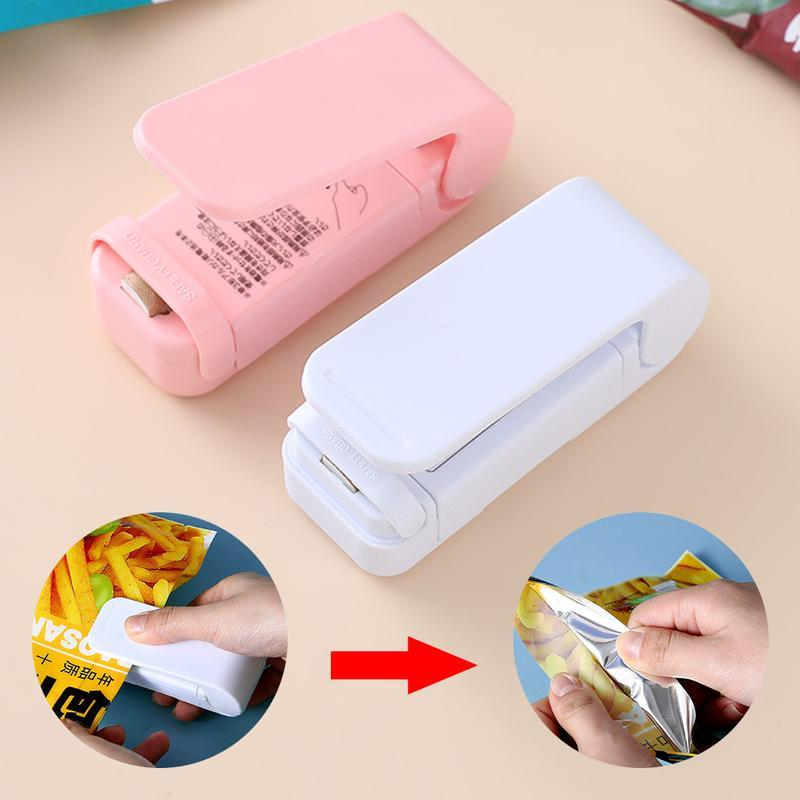 Mini Portable Sealing Machine Japanese-Style Small Household Snack Plastic Bag Sealer Hand Pressure Electric Heating Sealer