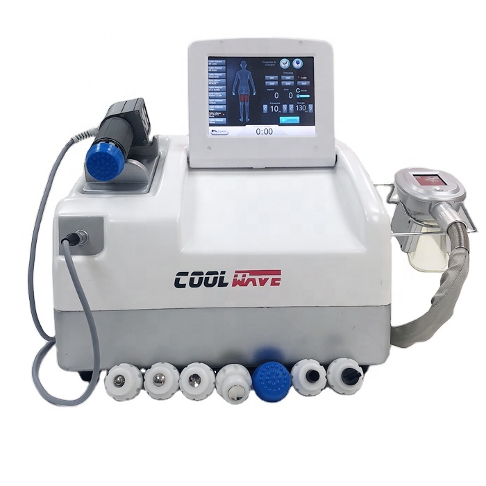 shock wave Physiotherhapy machine with Cryolipolysis Fat freezing Slimming machine 2 in one machine