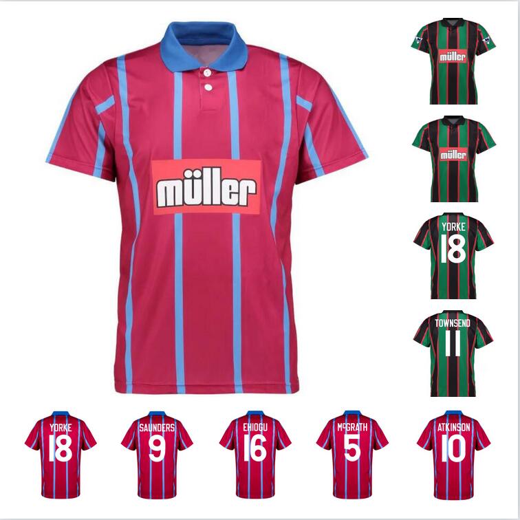 1993 1995 Villa EHIOGU retro soccer jerseys 93 94 95 Aston McGrath Houghton RICHARDSON SAUNDERS YORKE ATKINSON TOWNSEND BARRETT classic vintage football shirts
1993 1995 Villa EHIOGU retro soccer jerseys 93 94 95 Aston McGrath Houghton RICHARDSON SAUNDERS YORKE ATKINSON TOWNSEND BARRETT classic vintage football shirts