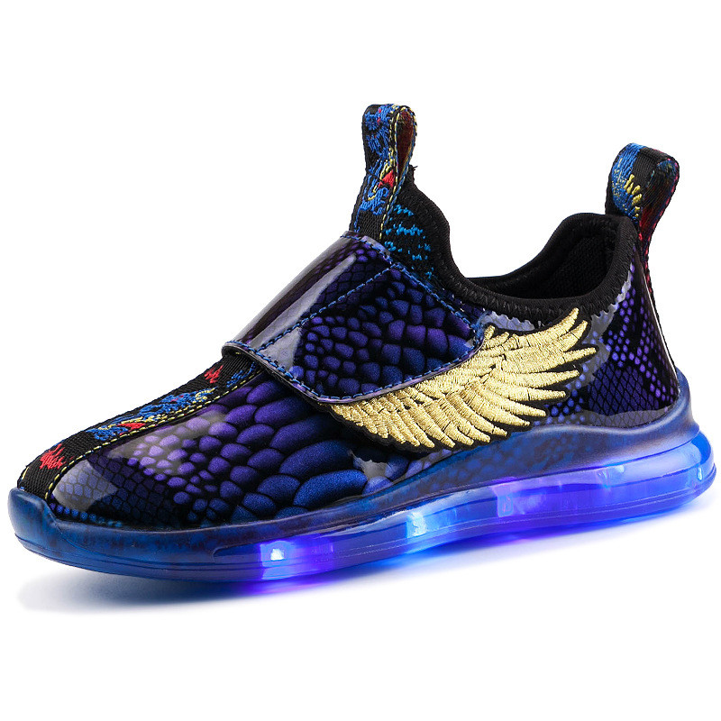 Size 26-37 Childrens Lighted Shoes Sneaker Glowing Boys Girls Led Sneakers Luminous Sneakers Boys Girls Shoes with Lighted Sole, Black
Size 26-37 Childrens Lighted Shoes Sneaker Glowing Boys Girls Led Sneakers Luminous Sneakers Boys Girls Shoes with Lighted Sole, Black