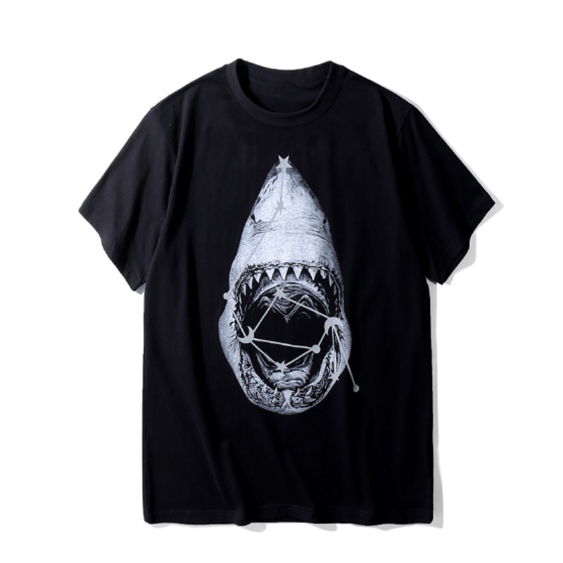 Summer New Mens Stylist T Shirt Men Women Short Sleeve Mens Stylist High Quality Hip Hop Shark Print Tees Size S-2XL, White;black
Summer New Mens Stylist T Shirt Men Women Short Sleeve Mens Stylist High Quality Hip Hop Shark Print Tees Size S-2XL, White;black