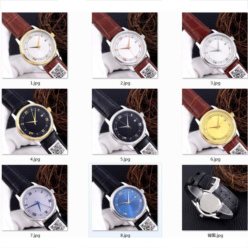 Brand De Vi 40mm Watch with the Gold White Dial Business Watches Automatic Movement 8 Colors G165, #4
Brand De Vi 40mm Watch with the Gold White Dial Business Watches Automatic Movement 8 Colors G165, #4