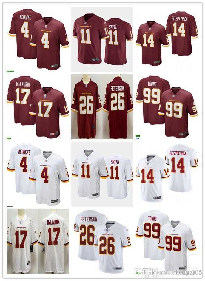 Men Women Youth WashingtonFootball Team 99 Chase Young 17 Terry McLaurin 14 Ryan Fitzpatrick 11 Alex Smith 4 Taylor Heinicke Jersey, Colour
Men Women Youth WashingtonFootball Team 99 Chase Young 17 Terry McLaurin 14 Ryan Fitzpatrick 11 Alex Smith 4 Taylor Heinicke Jersey, Colour