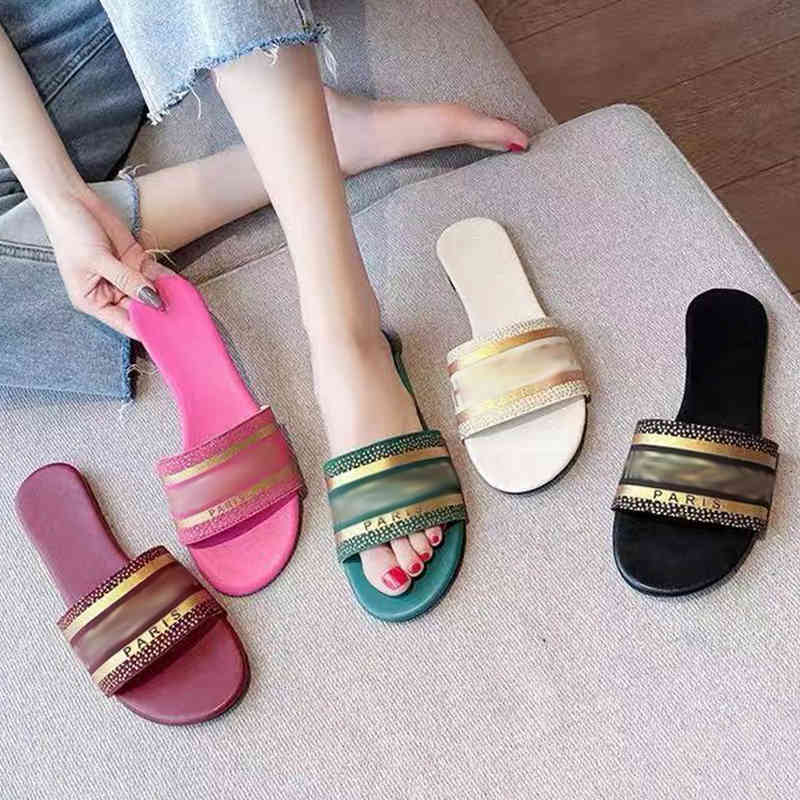 Womens slippers designer Embroidery Floral Sandals Ladies brand Summer Flat Slides Women Slipper colour letters, Black
Womens slippers designer Embroidery Floral Sandals Ladies brand Summer Flat Slides Women Slipper colour letters, Black