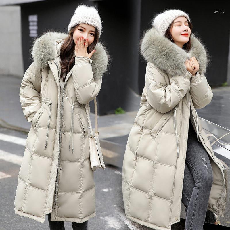 Women's Down & Parkas Warm And Thickened Fashion Large Size Loose White Duck Big Feather Collar Jacket For Women In Winter, Black
Women's Down & Parkas Warm And Thickened Fashion Large Size Loose White Duck Big Feather Collar Jacket For Women In Winter, Black