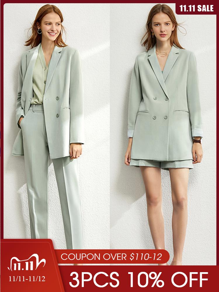 Women's Tracksuits Minimalism Spring Suit Female Offical Lady Blazer Women,Lace Vneck Tanks,High Waist Pants Shorts, Gray
Women's Tracksuits Minimalism Spring Suit Female Offical Lady Blazer Women,Lace Vneck Tanks,High Waist Pants Shorts, Gray