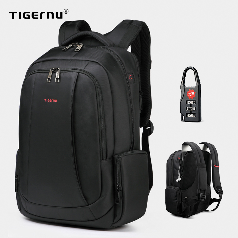 Tigernu Anti Theft Nylon 27L Men 15.6 inch Laptop Backpacks School Fashion Travel Backpacking Backpack Male Backpack For Laptop, Black 15.6inch
Tigernu Anti Theft Nylon 27L Men 15.6 inch Laptop Backpacks School Fashion Travel Backpacking Backpack Male Backpack For Laptop, Black 15.6inch