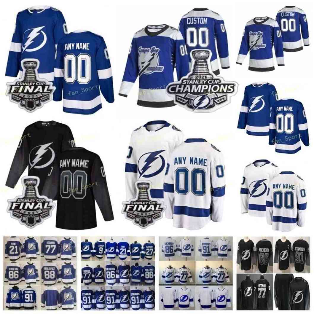 Stanley Cup Finals Champions Tampa Bay Lightning Hockey 85 Daniel Walcott 98 Mikhail Sergachev 91 Steven Stamkos 19 Barclay Goodrow Men Wome, Black;red
Stanley Cup Finals Champions Tampa Bay Lightning Hockey 85 Daniel Walcott 98 Mikhail Sergachev 91 Steven Stamkos 19 Barclay Goodrow Men Wome, Black;red