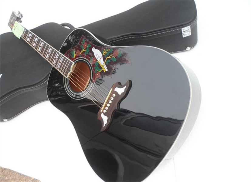 2021 New Arrival 41 inch Black Dove Acoustic Guitar Rosewood Fingerboard Spruce Body High Quality Custom Shop
2021 New Arrival 41 inch Black Dove Acoustic Guitar Rosewood Fingerboard Spruce Body High Quality Custom Shop