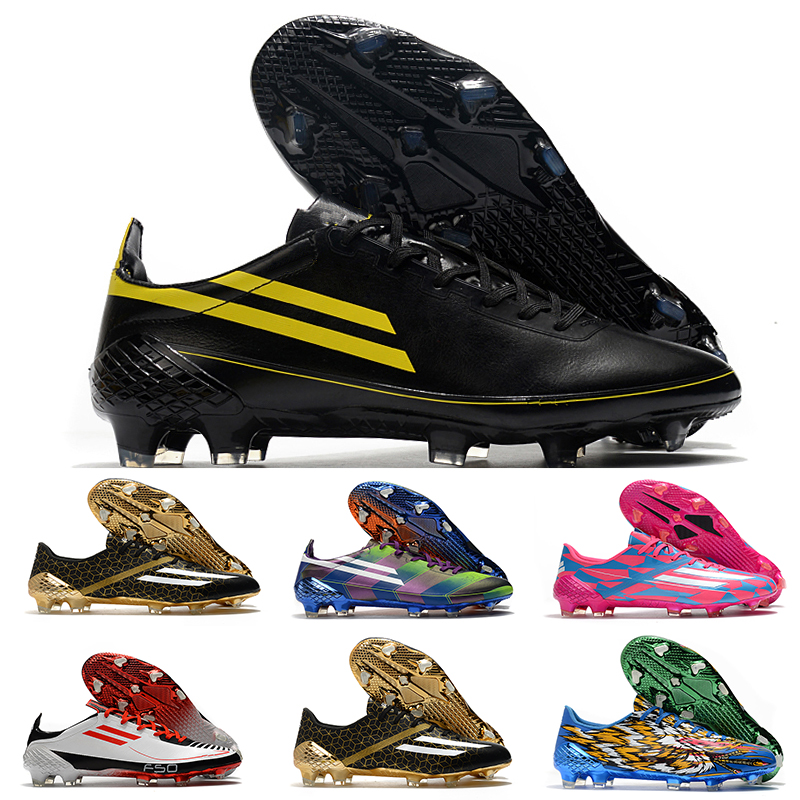 F50 GHOSTED HT FG F50S adis Zero Limited Edition soccer Shoes Black Yellow Pink White Gold Football Boots Cleats
F50 GHOSTED HT FG F50S adis Zero Limited Edition soccer Shoes Black Yellow Pink White Gold Football Boots Cleats