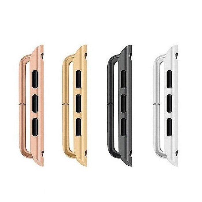 Adapter For Apple Watch Stainless Steel for iwatch 123456 Band Strap Connector 38mm 40mm 42mm 44mm Seamless Aluminum Wrist Linker 4 Colors
Adapter For Apple Watch Stainless Steel for iwatch 123456 Band Strap Connector 38mm 40mm 42mm 44mm Seamless Aluminum Wrist Linker 4 Colors