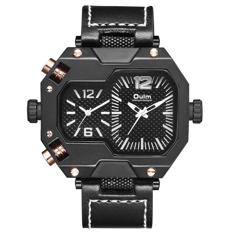 Wristwatches Oulm Watches Men Fashion Unique Irregular Dial Watch Military Sports Quartz Montre Homme, 3878red
Wristwatches Oulm Watches Men Fashion Unique Irregular Dial Watch Military Sports Quartz Montre Homme, 3878red