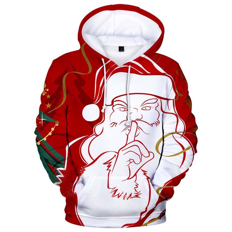 Christmas Print Hooded Long Sleeve Sweater Loose Comfortable Soft Printed 3D T-shirt Men and Women Couples, Picture14
Christmas Print Hooded Long Sleeve Sweater Loose Comfortable Soft Printed 3D T-shirt Men and Women Couples, Picture14