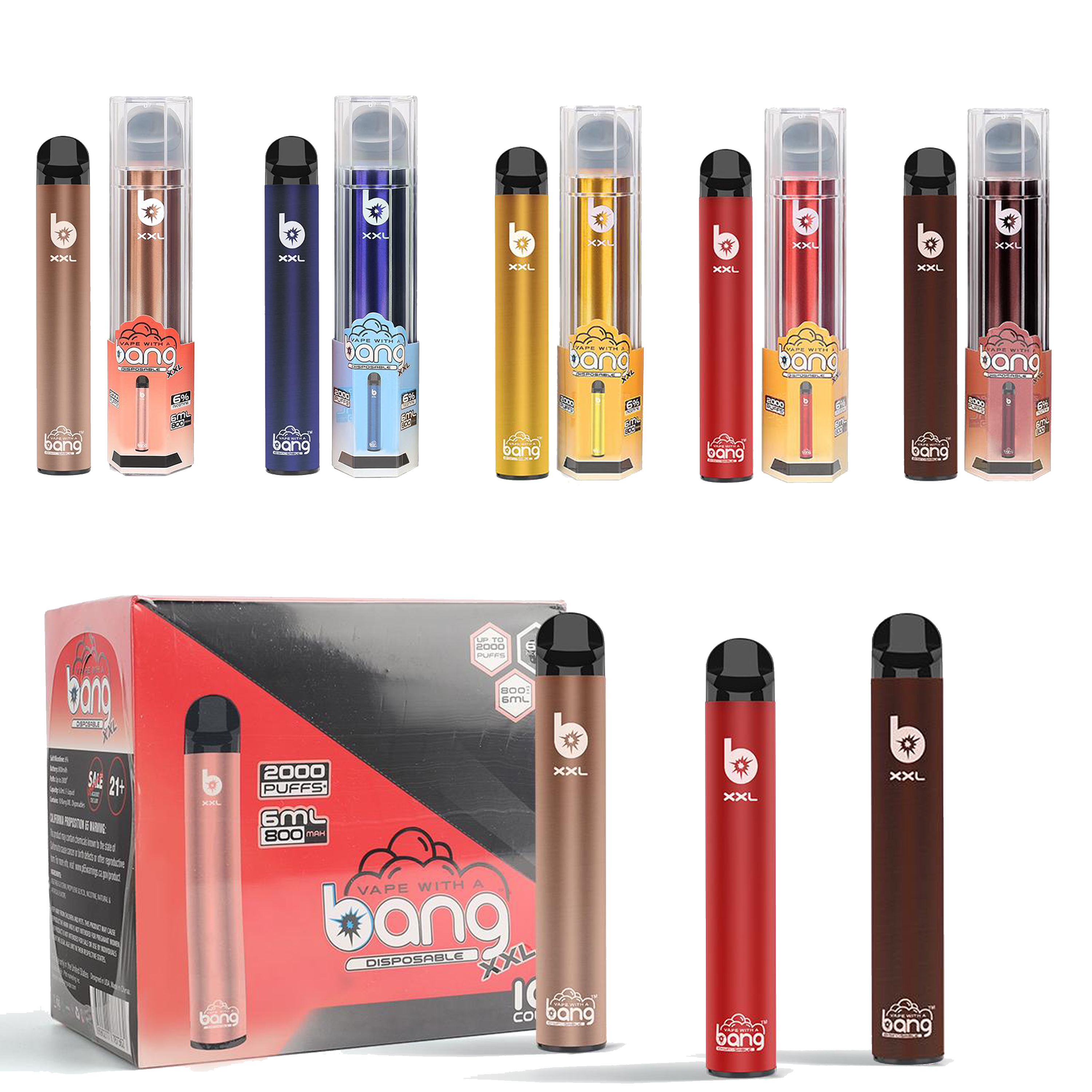 2021 Bang XXL 2000 Puffs availableElectronic Cigarette E cig Disposable Vape Pen Battery 800mAh 24 Colors available Electronic High Quality
2021 Bang XXL 2000 Puffs availableElectronic Cigarette E cig Disposable Vape Pen Battery 800mAh 24 Colors available Electronic High Quality