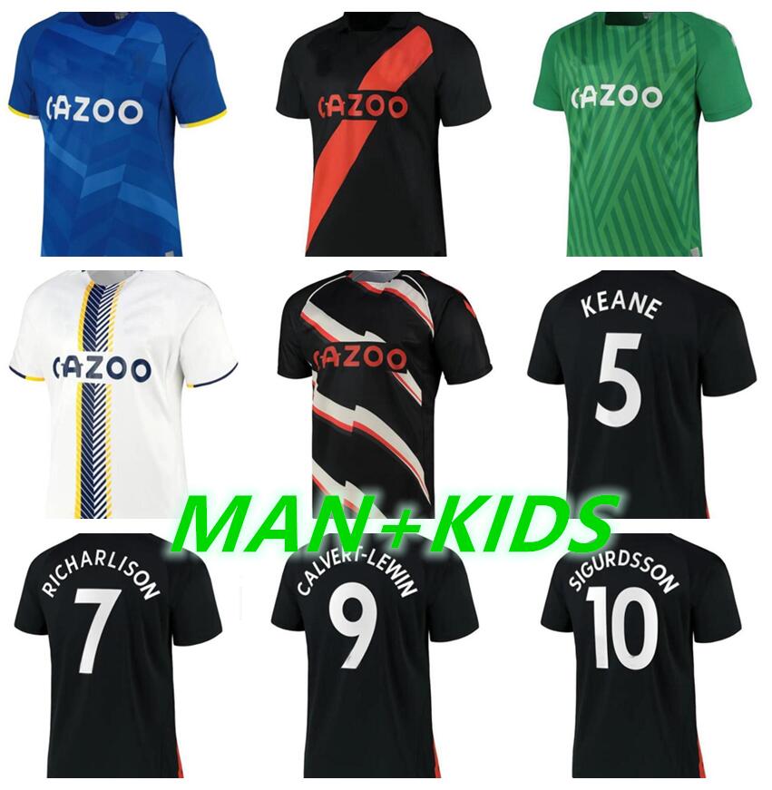 Men+kids 2021 2022 JAMES RICHARLISON SIGURDSSON KEAN soccer jerseys 21 22 Calvert-Lewin football kits top shirt ANDRÉ GOMES KEANE BERNARD TOSUN, Black;yellow
Men+kids 2021 2022 JAMES RICHARLISON SIGURDSSON KEAN soccer jerseys 21 22 Calvert-Lewin football kits top shirt ANDRÉ GOMES KEANE BERNARD TOSUN, Black;yellow