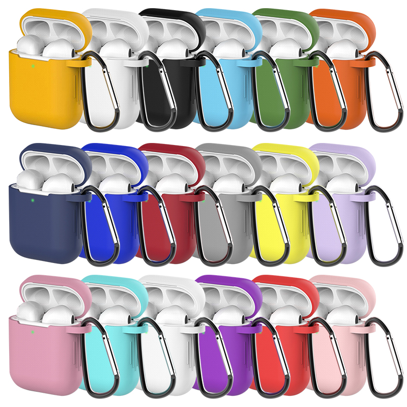 Soft Silicone Cases For Apple Airpods 1/2 Protective Bluetooth Wireless Earphone Cover Charging Box Bags
Soft Silicone Cases For Apple Airpods 1/2 Protective Bluetooth Wireless Earphone Cover Charging Box Bags