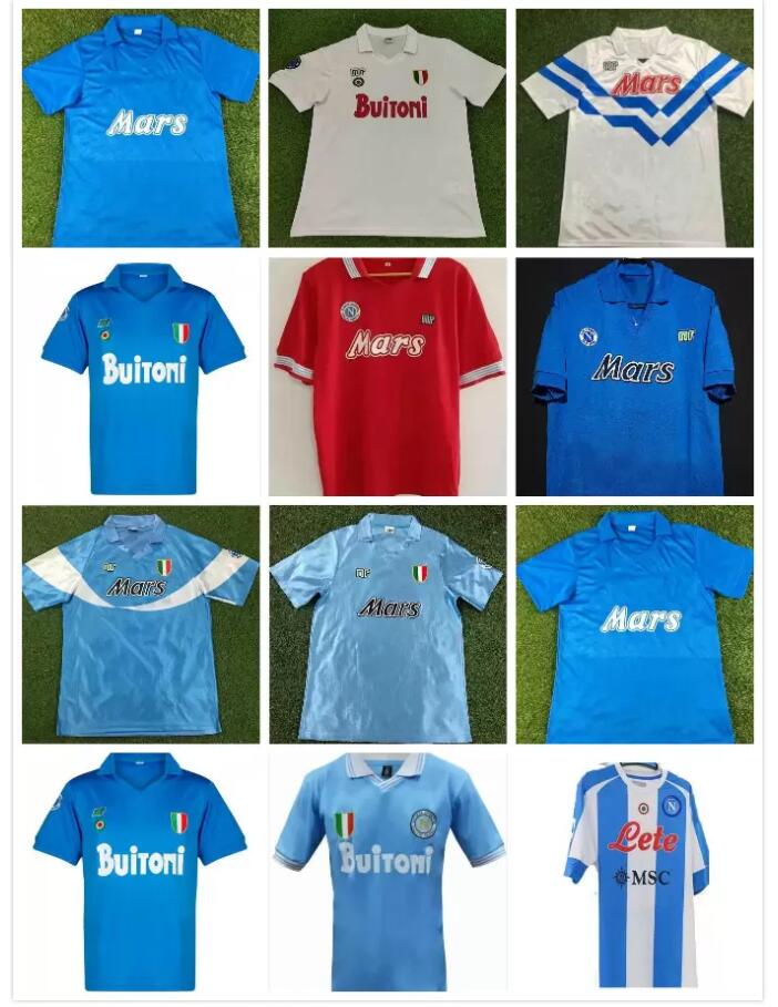 NAPOLI 1987/1988/1989 NAPLES MARADONA RETRO soccer jerseys CAMISETAS DE FUTBOL CUSTOMIZED uniform kits AWAY quality football shirt, Wine red
NAPOLI 1987/1988/1989 NAPLES MARADONA RETRO soccer jerseys CAMISETAS DE FUTBOL CUSTOMIZED uniform kits AWAY quality football shirt, Wine red