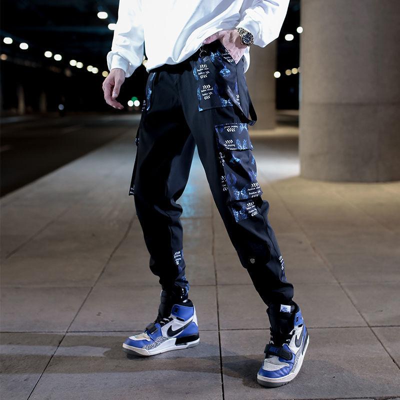 Men's Pants Block Pocket Patchwork Cargo Joggers Men 2022 Streetwear Hip Hop Letter Print Harem Mens Casual Trousers Sweatpants, Black
Men's Pants Block Pocket Patchwork Cargo Joggers Men 2022 Streetwear Hip Hop Letter Print Harem Mens Casual Trousers Sweatpants, Black
