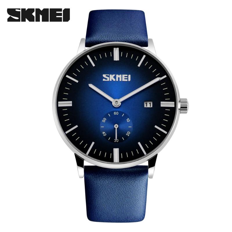 Wristwatches SKMEI Brand Men's Fashion Casual Sport Watches Men Waterproof Leather Quartz Watch Man Military Clock Relogio Masculino, Brown
Wristwatches SKMEI Brand Men's Fashion Casual Sport Watches Men Waterproof Leather Quartz Watch Man Military Clock Relogio Masculino, Brown