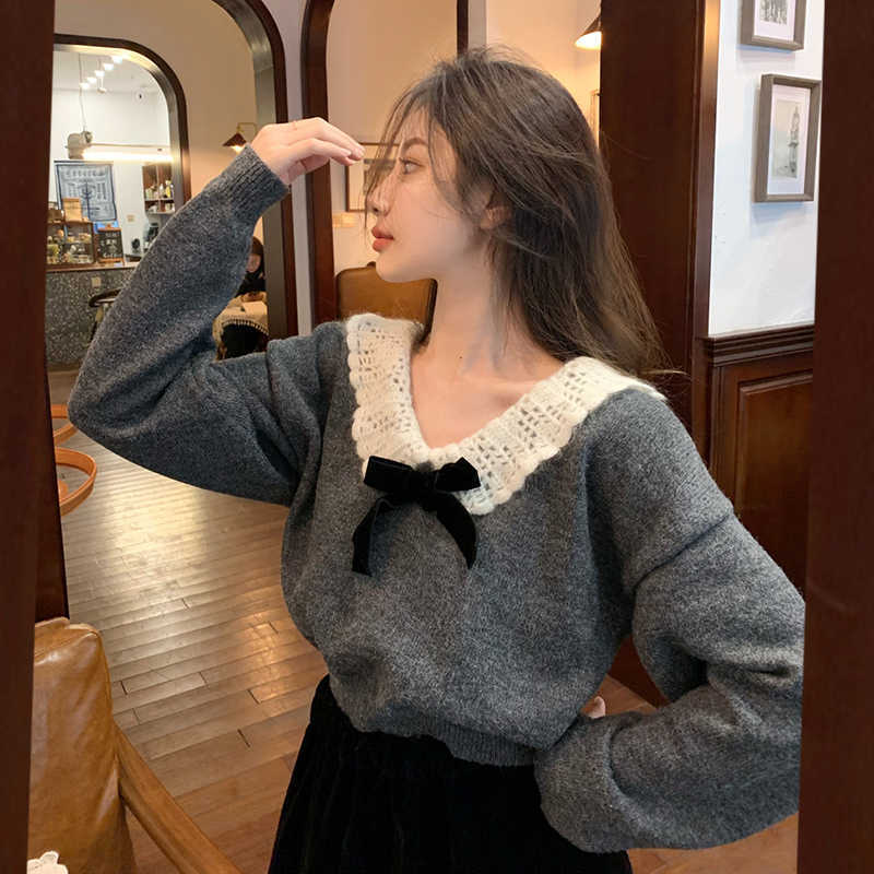 WERUERUYU Harajuku Japanese Vintage Sweater Women Autumn Korean Fashion Loose Simple Casual Women Sweater 210608, Photo color
WERUERUYU Harajuku Japanese Vintage Sweater Women Autumn Korean Fashion Loose Simple Casual Women Sweater 210608, Photo color