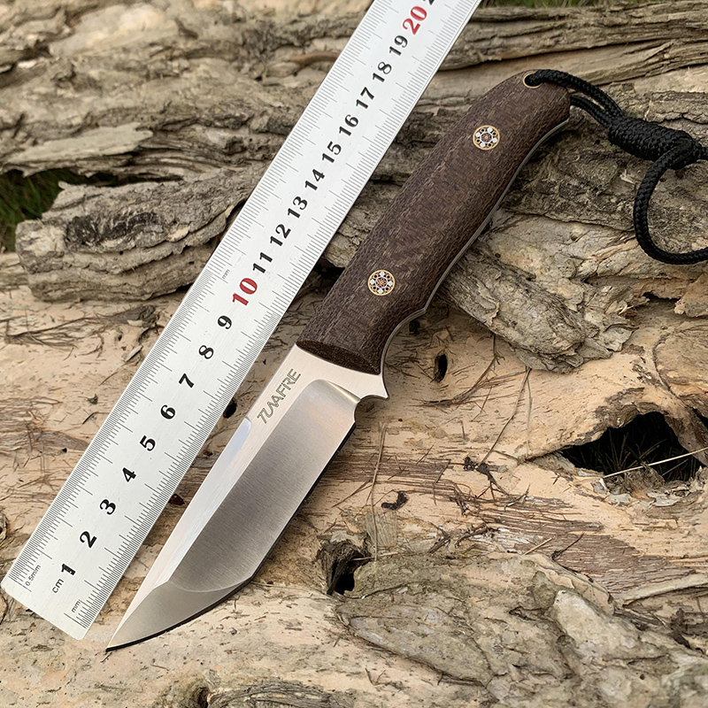 Tunafire Daily carry knife D2 Satin Blade High-end Micarta Handle multi-function sharp tactical Rescue straight knives
Tunafire Daily carry knife D2 Satin Blade High-end Micarta Handle multi-function sharp tactical Rescue straight knives