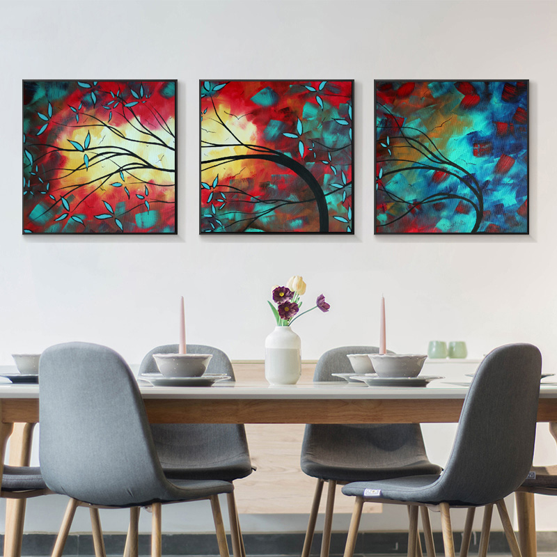 Modern Abstract Tree Poster Wall Art Canvas Painting HD Print For Living Room And Bedroom Decoration Cuadros