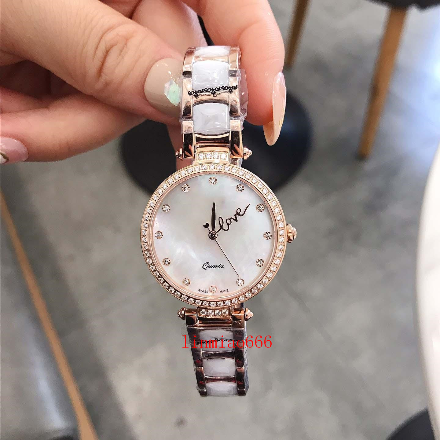 lady watch quartz movement wristwatch strap ceramics belt mineral sapphire mirror perfection version 316 stainless steel bezel fashion cha o, Slivery;brown
lady watch quartz movement wristwatch strap ceramics belt mineral sapphire mirror perfection version 316 stainless steel bezel fashion cha o, Slivery;brown