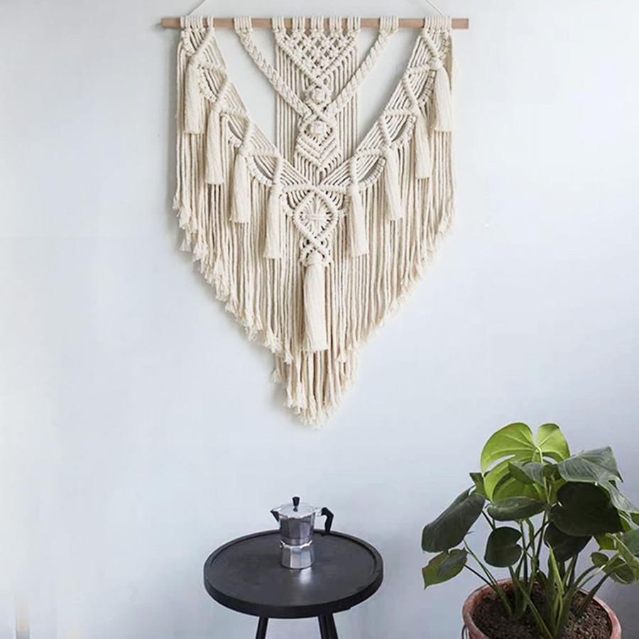 Solid Color Bohemia Simple Hand Made Weave Tassel Tapestry Home Decor Wall Hang Holiday Events Party Decorations
Solid Color Bohemia Simple Hand Made Weave Tassel Tapestry Home Decor Wall Hang Holiday Events Party Decorations