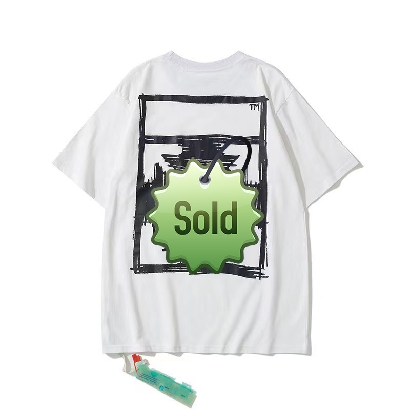 Trendy t Shirt 22ss Fashion Brand Back Sketch Arrow Print Short Sleeve Men and Women Couple Ow Half Summer, White
Trendy t Shirt 22ss Fashion Brand Back Sketch Arrow Print Short Sleeve Men and Women Couple Ow Half Summer, White