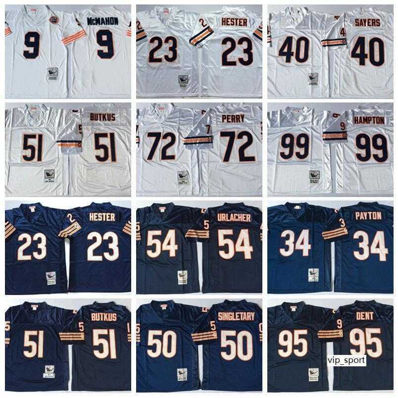 NCAA Football 23 Devin Hester 34 Walter Payton 40 Gale Sayers Jerseys 50 Mike Singletary 9 Jim McMahon 51 Butkus White Men Vintage
NCAA Football 23 Devin Hester 34 Walter Payton 40 Gale Sayers Jerseys 50 Mike Singletary 9 Jim McMahon 51 Butkus White Men Vintage