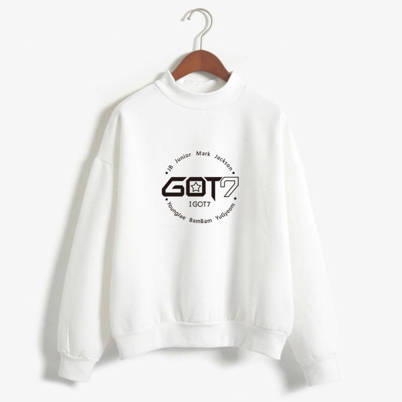 Women's Hoodies & Sweatshirts Kpop GOT7 Winter Cotton Loose Round Collar Women 2021 Korean Pullovers Streetwear Harajuku Lady Clothes, Black
Women's Hoodies & Sweatshirts Kpop GOT7 Winter Cotton Loose Round Collar Women 2021 Korean Pullovers Streetwear Harajuku Lady Clothes, Black